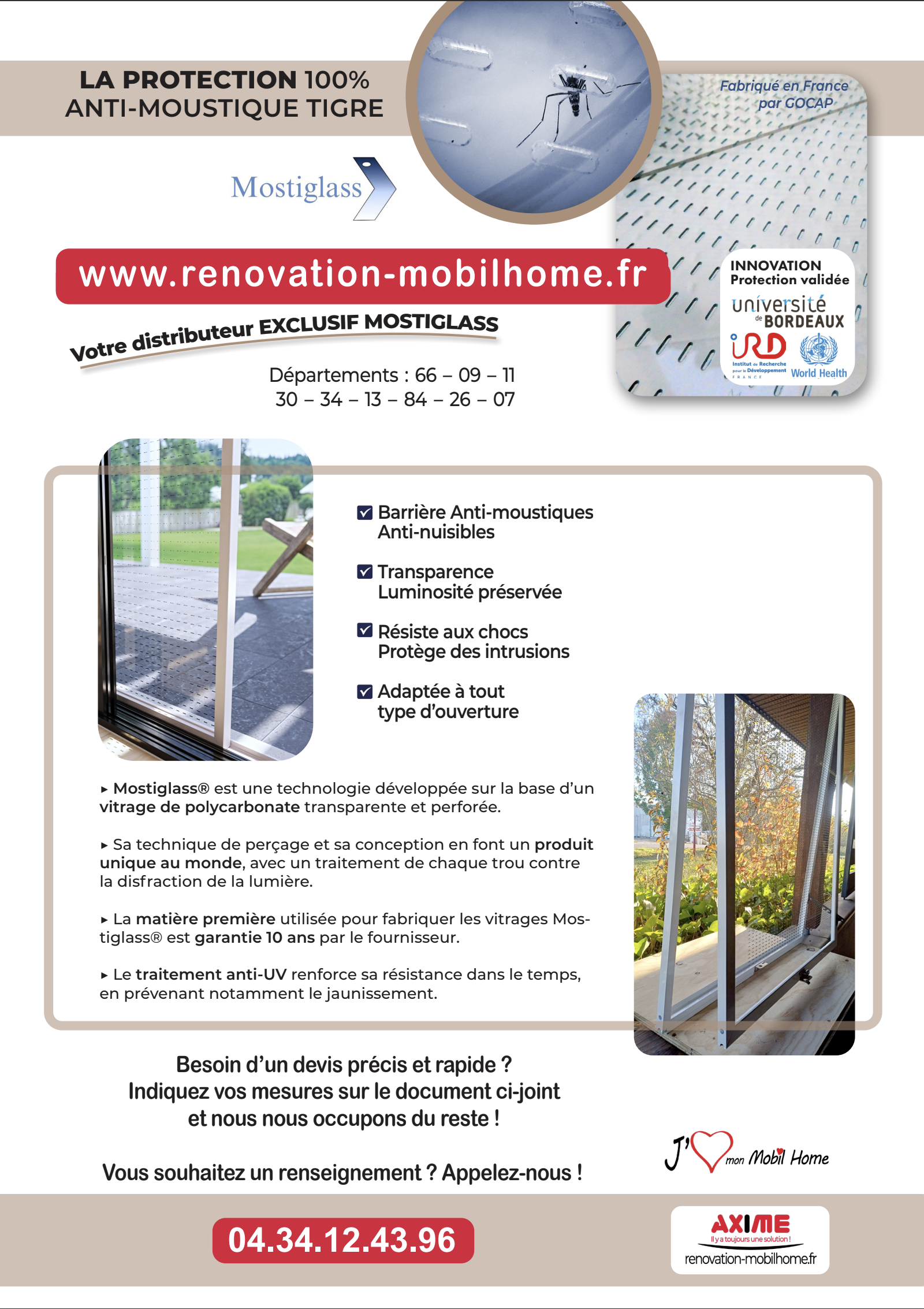 Rénovation, entretien & réparation bardage mobil home